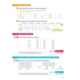 Maths CE2 Ed. 2022  - Livret d'entrainement au calcul fluide
