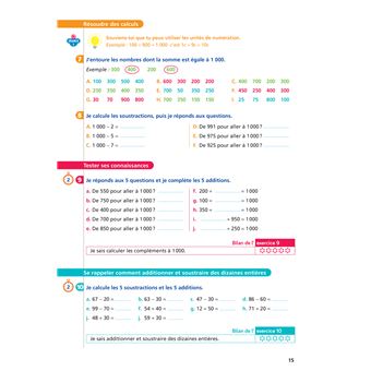Maths CE2 Ed. 2022  - Livret d'entrainement au calcul fluide