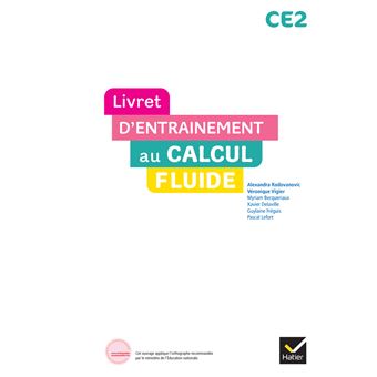 Maths CE2 Ed. 2022  - Livret d'entrainement au calcul fluide
