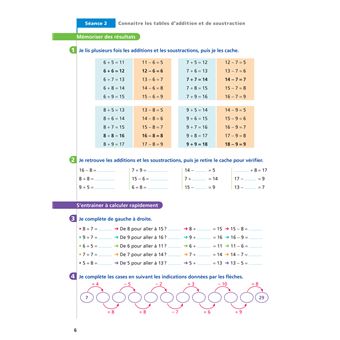 Maths CE2 Ed. 2022  - Livret d'entrainement au calcul fluide