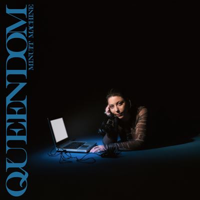 Queendom Vinyle Bleu Transparent Marbré