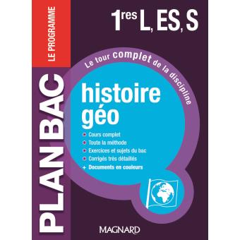 Histoire, géographie, éducation civique 1ère L ES S