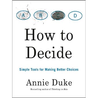 HOW TO DECIDE - Achat Livre ou ebook | fnac