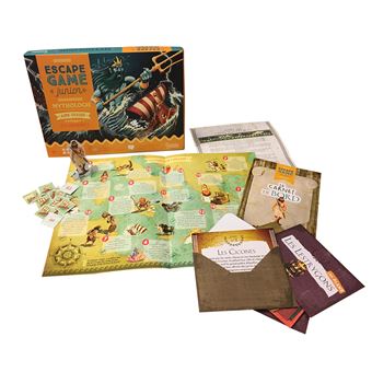 Escape Game Junior - Aide Ulysse à échapper à Poséidon