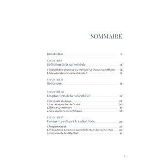 Radiesthésie et géobiologie