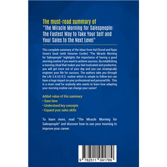 Summary: The Miracle Morning for Salespeople