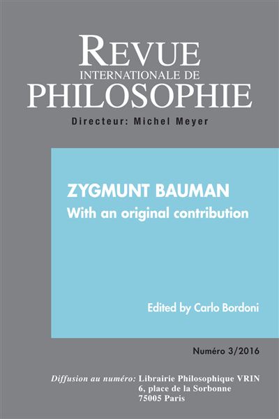 Zygmunt Bauman -  Collectif - broché