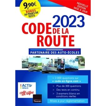 Code de la route 2023 - broché - Activ Permis - Achat Livre | fnac