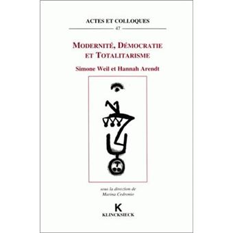 Modernité, démocratie et totalitarisme