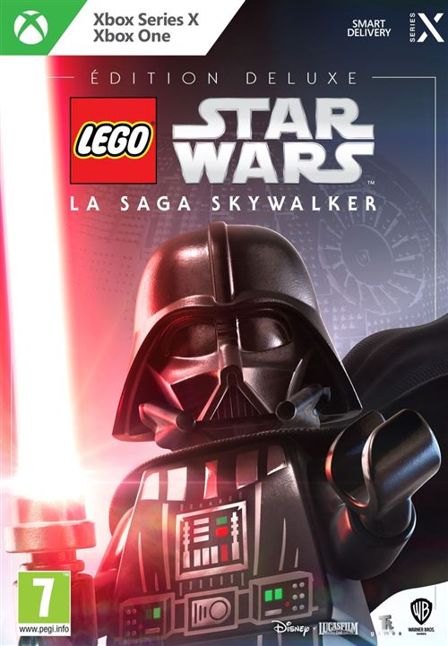 Pochette avant du jeu LEGO® Star Wars': La Saga Skywalker Edition Deluxe Xbox Series X