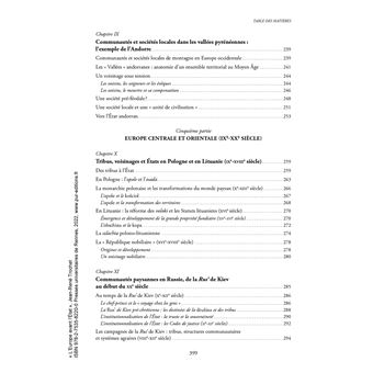 L'Europe avant l'État