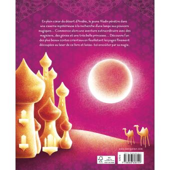 Livres à découpes - Aladin et la lampe merveilleuse