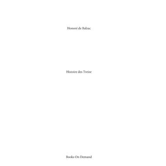 Histoire des Treize