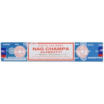 Encens Nag Champa SATYA 15g - Lot de 12 Boîtes