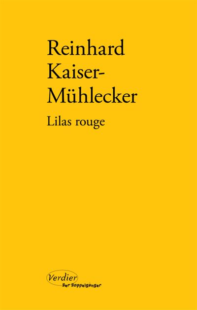 Lilas rouge - Kaiser-Mühlecker Reinhard - broché