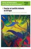 Foncier et conflits violents en Afrique