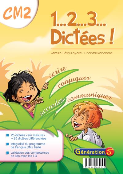 1, 2, 3... dictees cm2