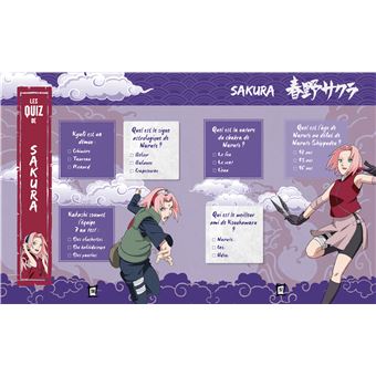 NARUTO SHIPPUDEN le grand livre de quiz et de jeux