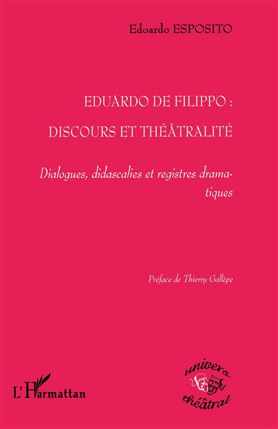 Eduardo De Filippo - Edoardo Esposito - broché