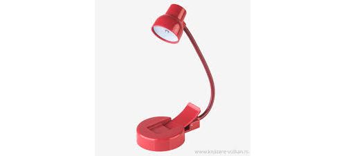 Lampe à Lecture LED Rechargeable Rouge