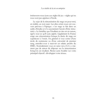 Les réalités de la vie en entreprise