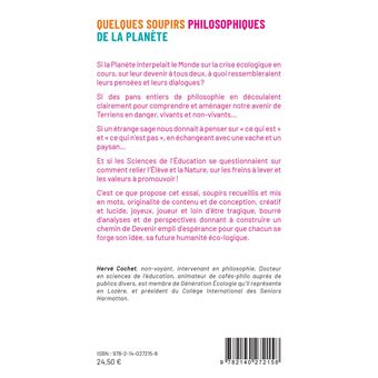 Quelques soupirs philosophiques de la planète