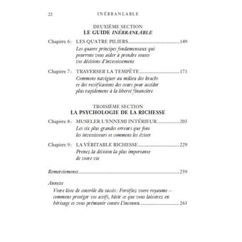 Inébranlable - Votre guide vers la liberté financière