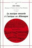 Musique et théâtre dans les pays rhénans. Tome I