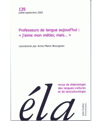 Études de linguistique appliquée -  N°3/2005