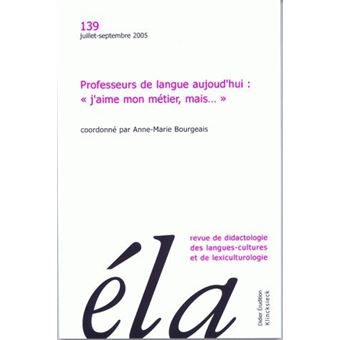Études de linguistique appliquée -  N°3/2005