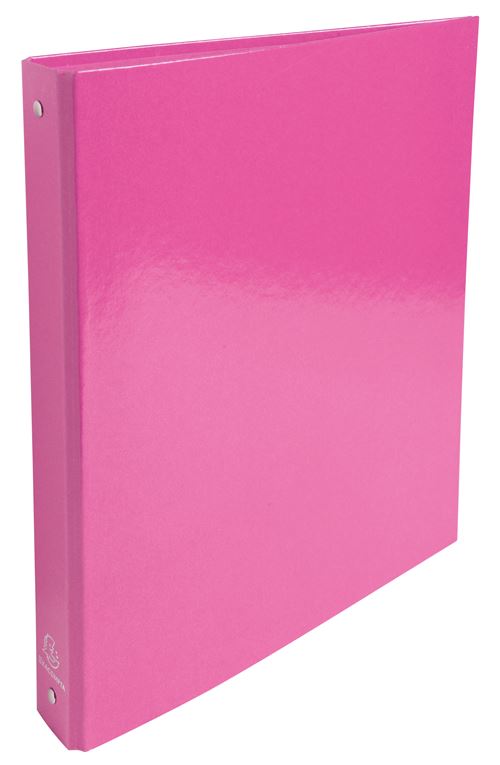 Classeur rigide Exacompta Iderama A4 ø4 x 30mm Rose