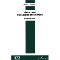 Généalogies des savoirs enseignants