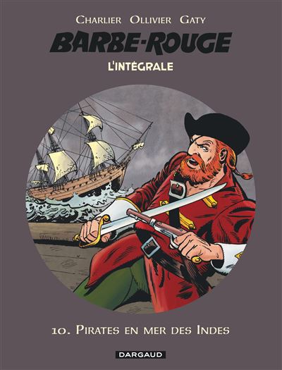 Barbe-Rouge - Intégrales - Pirates en mer des indes -  Ollivier - cartonné