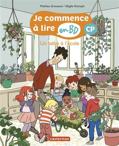 Un bébé à l'école CP