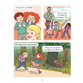 Un bébé à l'école