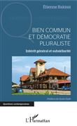 Bien commun et démocratie pluraliste