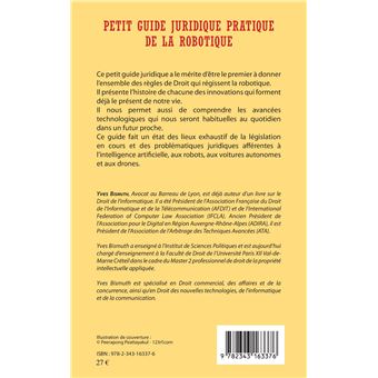 Petit guide juridique pratique de la robotique
