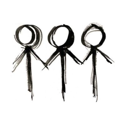 Picture of the three of us at the gate to the