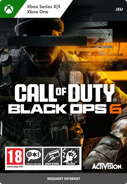 Code de téléchargement Call of Duty®: Black Ops 6 Cross-Gen Bundle Xbox