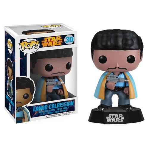 Figurine Funko Pop! Star Wars - Lando Calrissian #313, Vinyl 9cm, Occasion Boîte Exposée