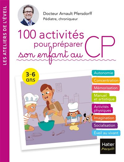 100 activités pour préparer son enfant au CP - Arnault Pfersdorff - broché