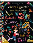 Cartes à gratter pour dire je t'aime - pochette avec accessoires