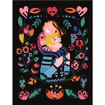 Cartes à gratter pour dire je t'aime - pochette avec accessoires