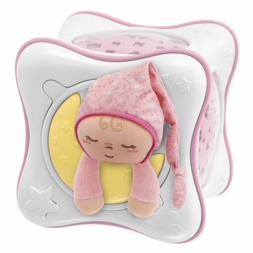 Veilleuse 1er âge Cube arc en ciel Chicco Rose