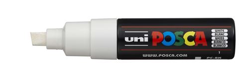 Marqueur Posca - UNI - Pointe large - Blanc
