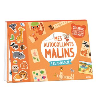 Mes autocollants malins - les animaux