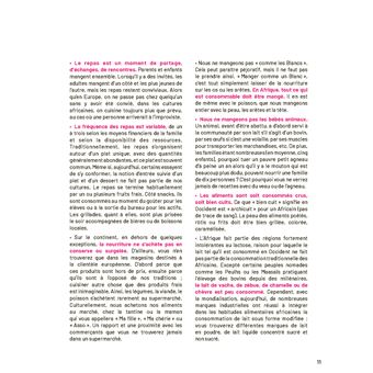 Goûts d'Afrique