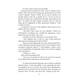 Intrigue chez Virginia Woolf
