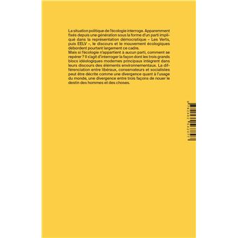 Politiques de l’écologie