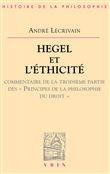 Hegel et l'éthicité